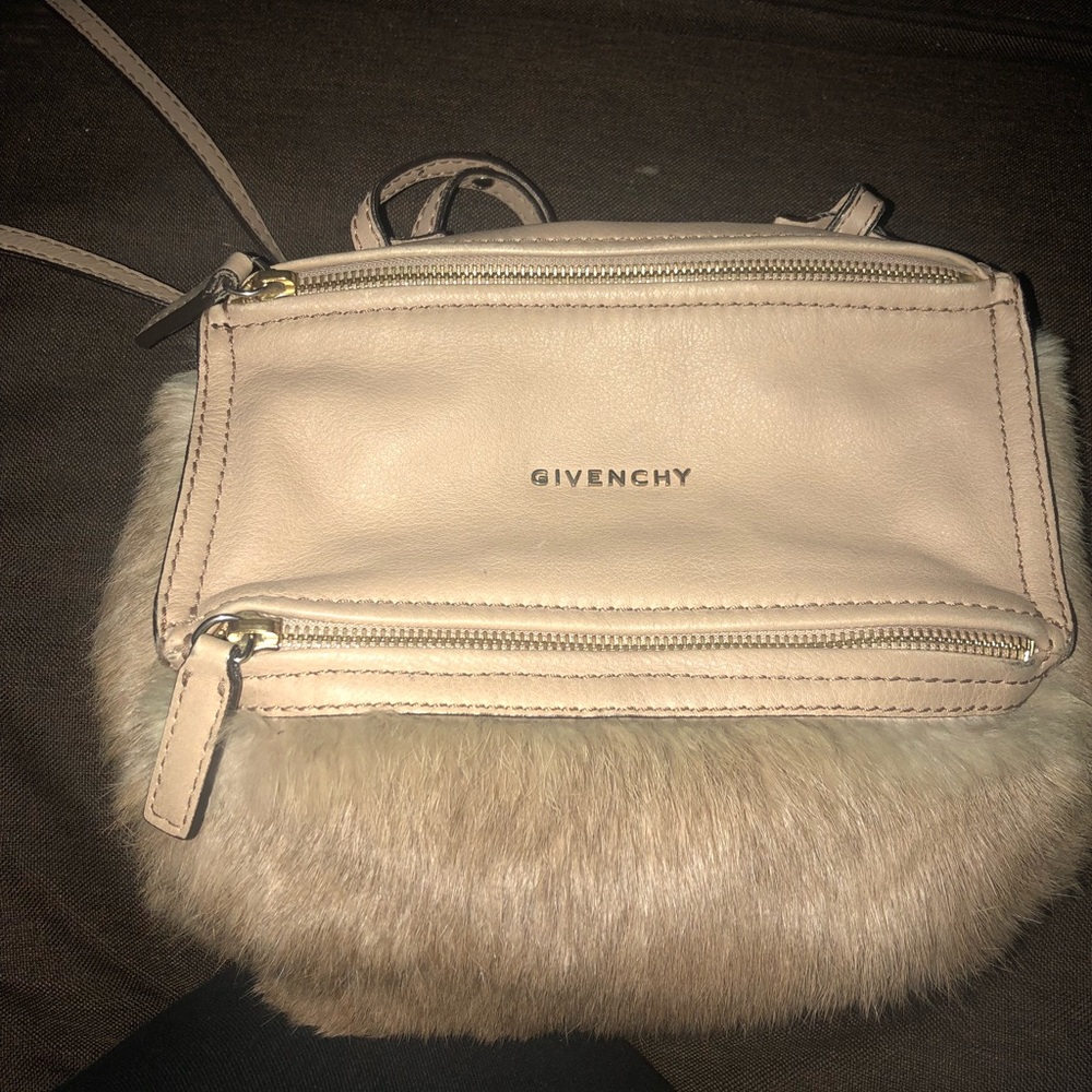 Givenchy Pandora Mini, RARE with genuine fur
